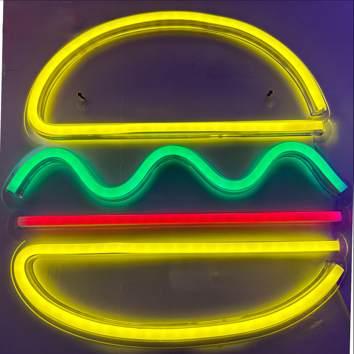 Rótulo Neon - Burguer