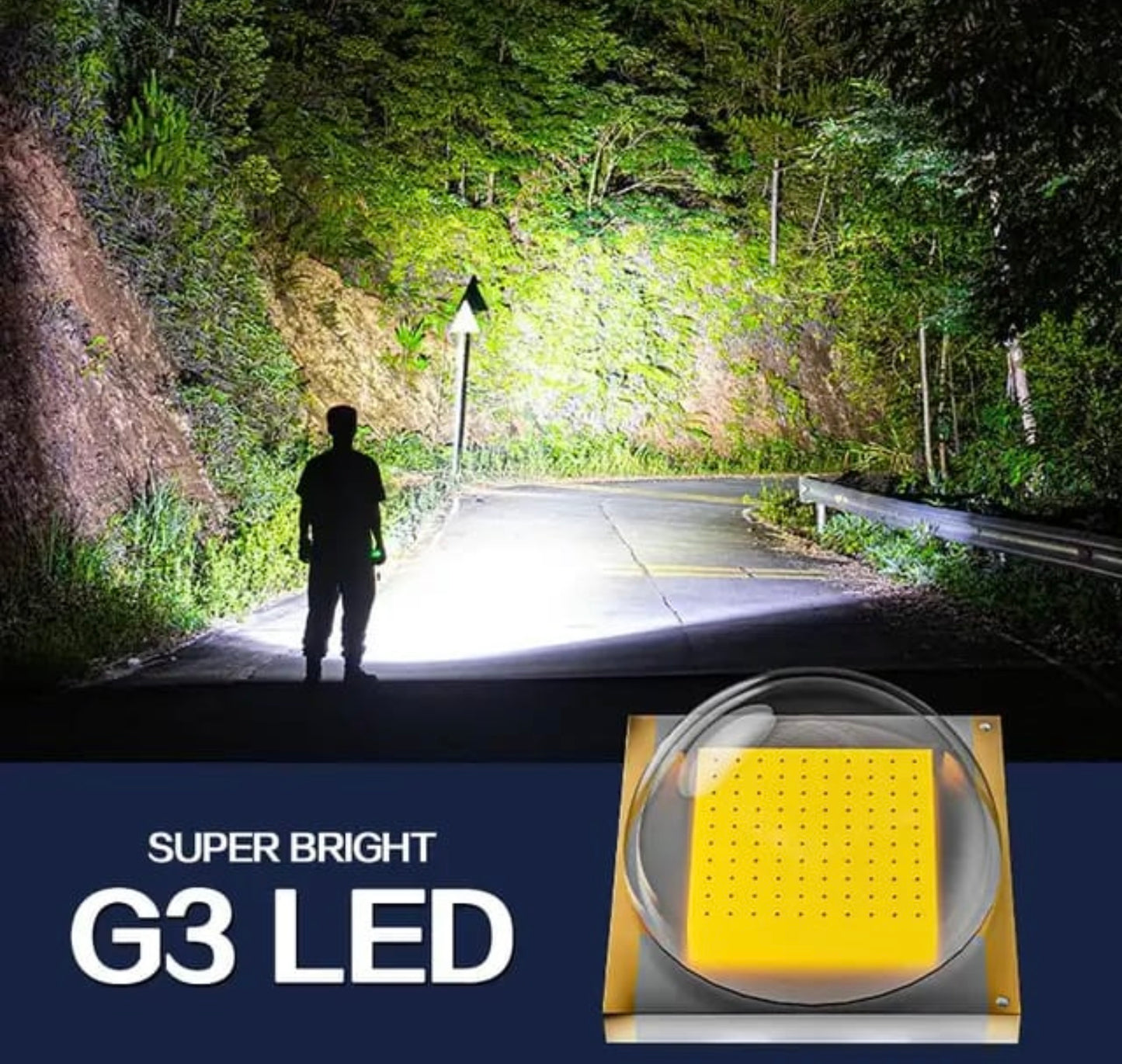 Flashlight solar