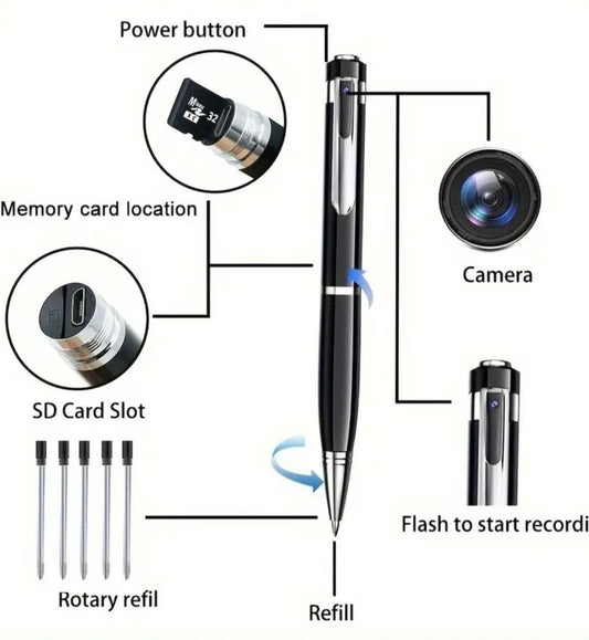 Bolígrafo con cámara