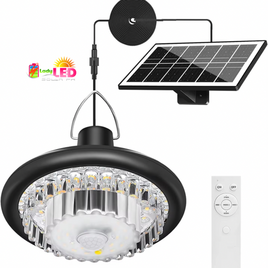 Lámpara pequeña con placa aparte