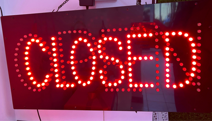 Rótulo - Open/Closed