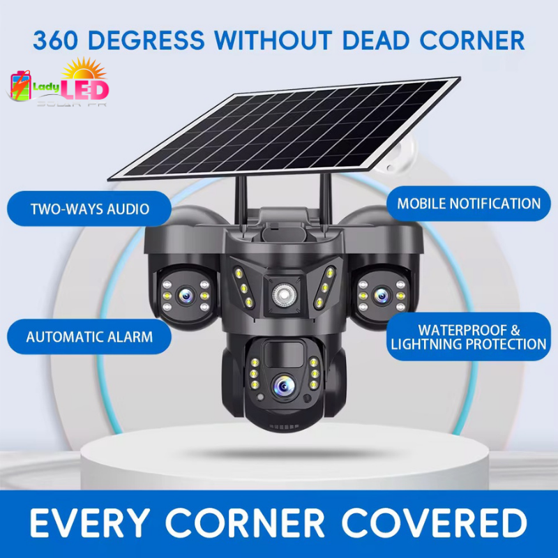 Camara Triple Lente WiFi