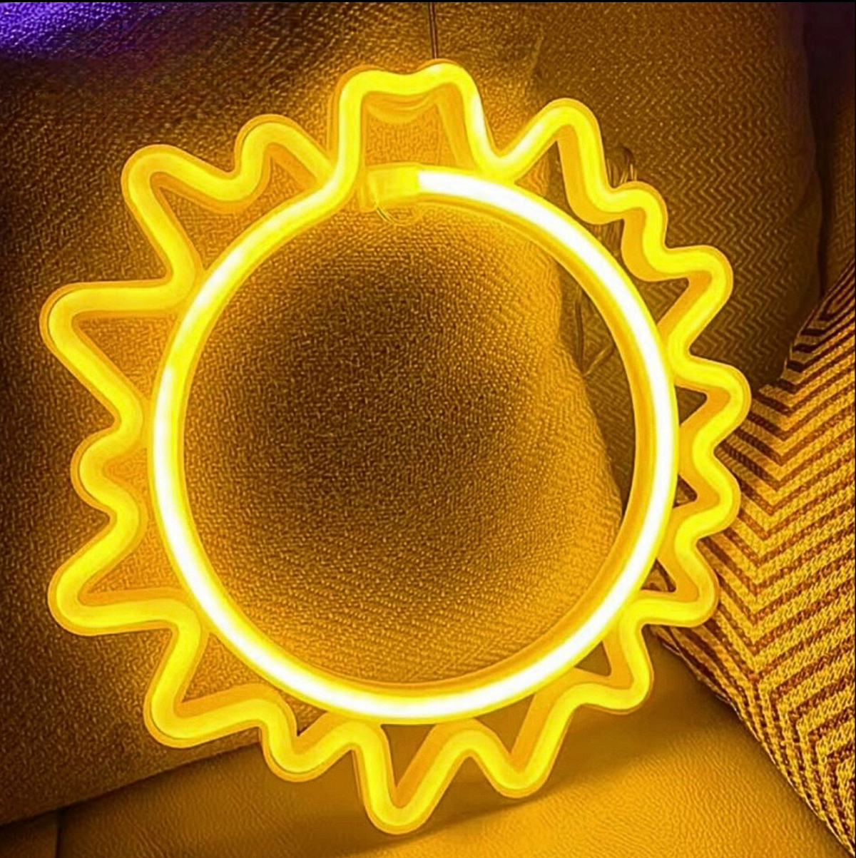 Sol Neon Led Rótulo Neon - Sol – LADY LED SOLAR PR