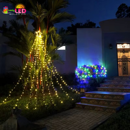 Árbol Solar (Warm White)