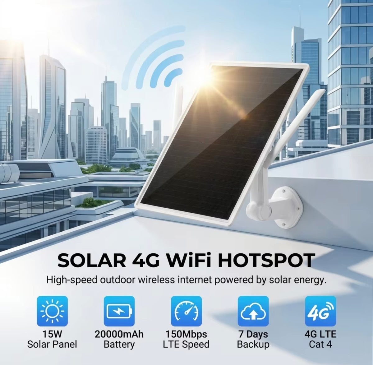 Router Solar 4G