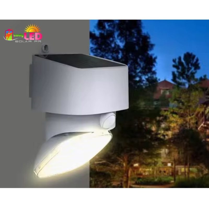 Solar Wall Light (moving) – LADY LED SOLAR PR