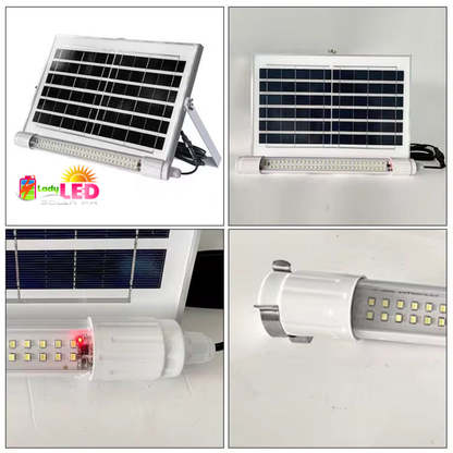 Tubo led solar 100w 3000lm