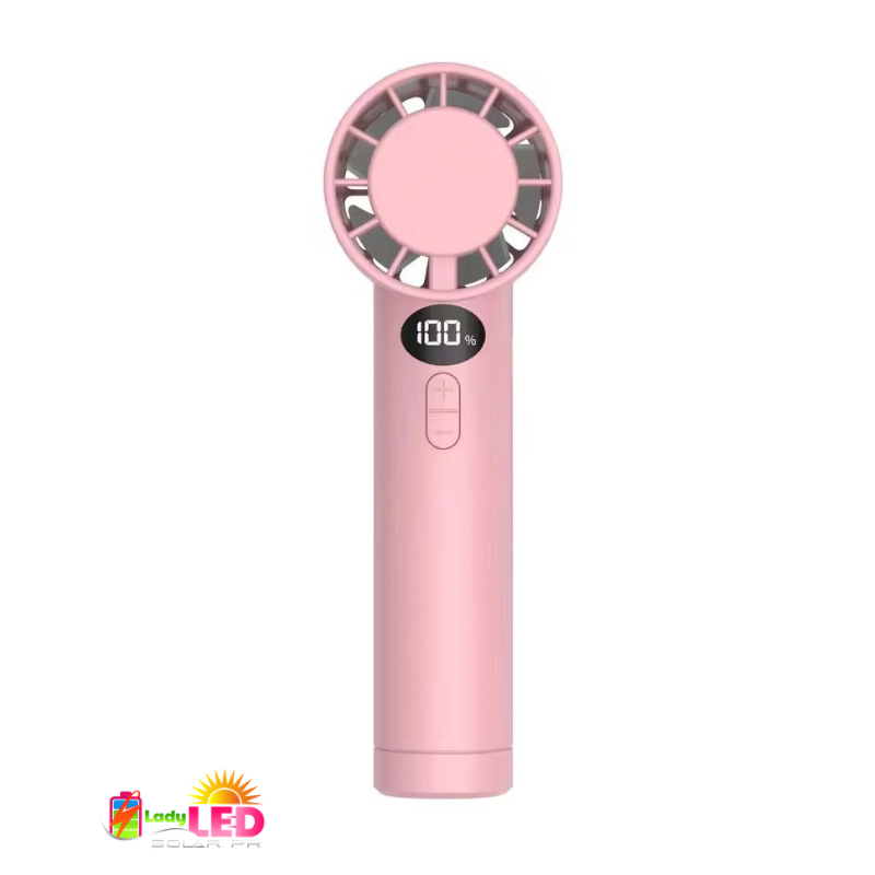 Abanico recargable – LADY LED SOLAR PR