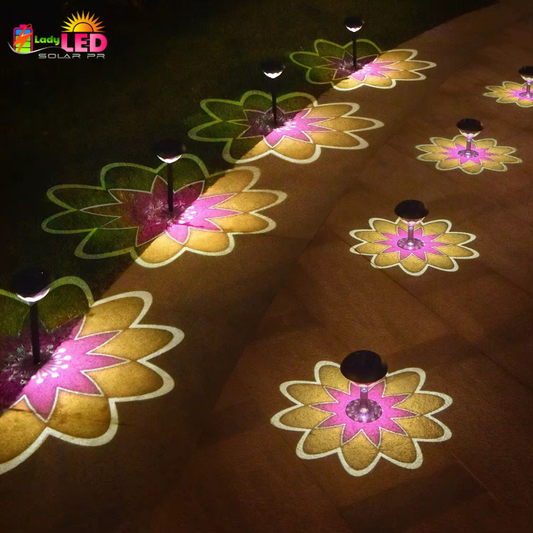 Proyector de Flor Solar