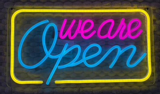 We are Open