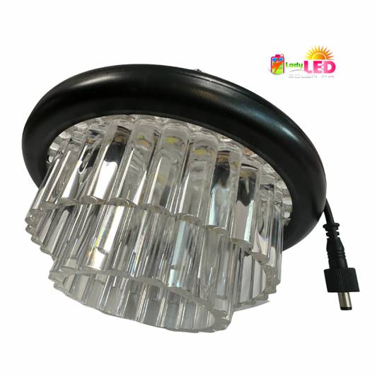 Lámpara grande con placa aparte