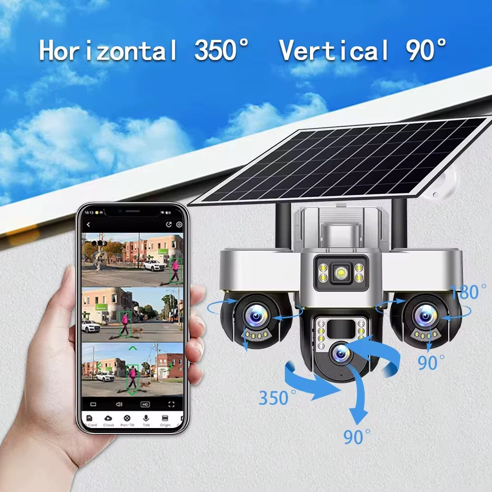 Camara Triple Lente WiFi (Sin Floodlight)