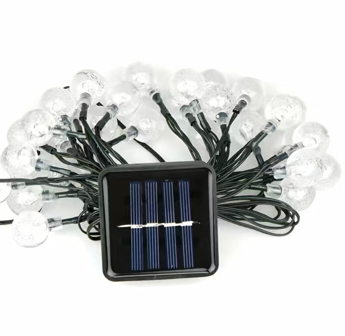 SOLAR String Lights - Balls (39 pies)