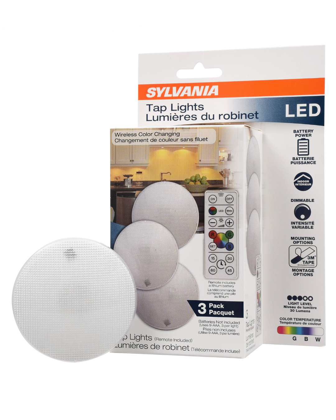 Luz RGB Batería