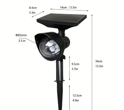 Proyector solar de jardín - Multi-color